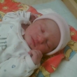 tak to jsem j�,Krist�nka Skalick� p�r hodin po narozen� :)